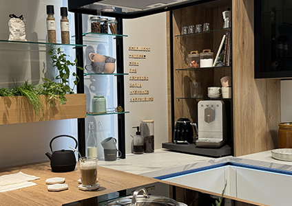 coin café en cuisine