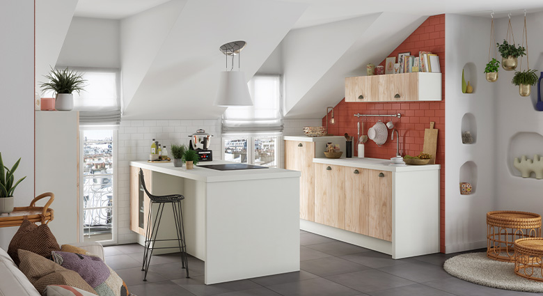 petite cuisine stellana pour intégrer des couleurs tendance